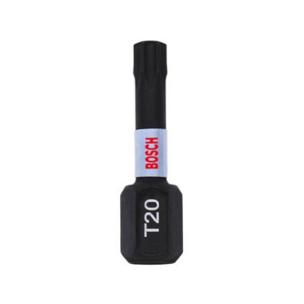BOSCH Bitspitze Torx T20 x 25 mm 1/4" Impact Control (2 Stück)