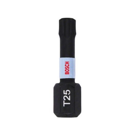 BOSCH Bitspitze Torx T25 x 25 mm 1/4" Impact Control (2 Stück)