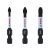 BOSCH Bitspitzen-Set 3-teilig PH1 / PH2 / PH3 x 50 mm Impact Control