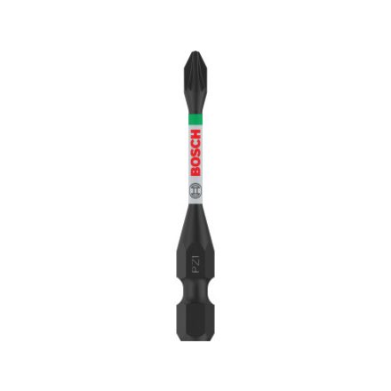 BOSCH PRO Impact Bit Spitze PZ1 x 55 mm 1/4" Hex (2 Stück)