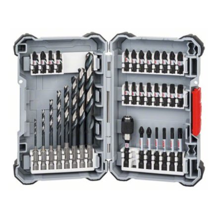 BOSCH Bit- und Schlangenbohrer-Set 35-teilig Impact Control