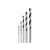 BOSCH Schraubenbohrer-Set 5-teilig 2,0 - 6,0 mm HSS PointTeQ