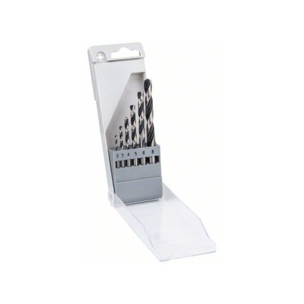 BOSCH Schraubenbohrer-Set 6-teilig 2,0-8,0 mm HSS PointTeQ