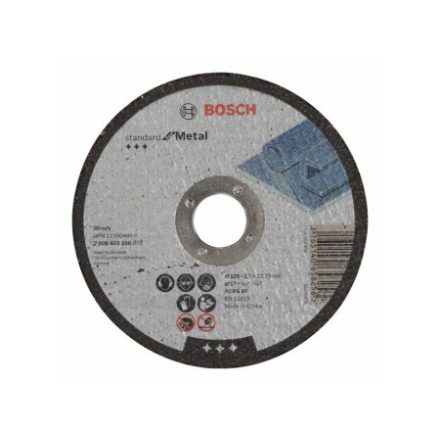 BOSCH Trennscheibe für Metall 125 x 2,5 x 22,2 mm Standard for Metal A 30 S BF