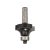 BOSCH Hartmetall-Abkantfräser mit Kugellager 28,7 (r=8 mm) x 15,2 x 53 x 8 mm