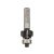 BOSCH Hartmetall-Rundfräser mit Kugellager 18,7 (r=3 mm) x 10,2 x 53 x 8 mm