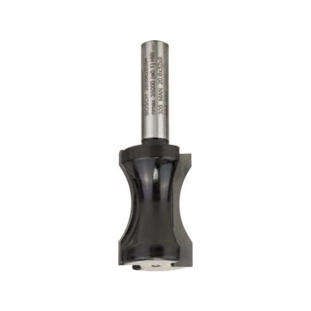 BOSCH Hartmetall Flachstabfräser 20,6 (r=18,3 mm) x 32 x 63,5 x 8 mm