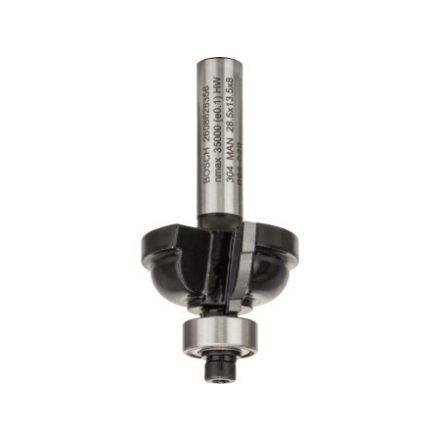 BOSCH Hartmetall "E" Profilfräser mit Kugellager 28,5 (r=6,3 mm) x 13,2 x 54 x 8 mm