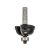 BOSCH Hartmetall-"F"-Profilfräser mit Kugellager 35,0 (r=9,5 mm) x 16,2 x 59 x 8 mm
