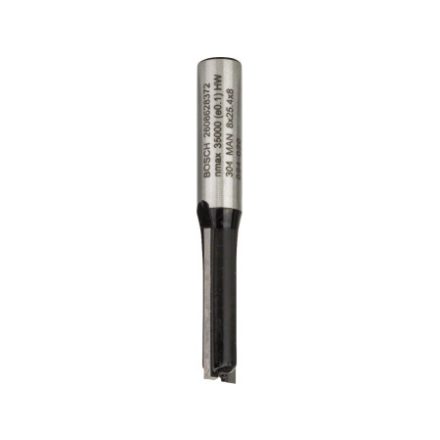 BOSCH Hartmetall gerader Fräser verlängert 8,0 x 25 x 56 x 8 mm
