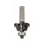BOSCH Hartmetall "B" Profilfräser mit Kugellager 28,6 (r=4 mm) x 8 x 12,4 x 54 x 8 mm