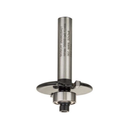 BOSCH Hartmetall-Nutfräser mit Kugellager 32,0 x 3 x 51 x 8 mm