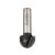 BOSCH Hartmetall Hohlkehlfräser 24,0 (r=12 mm) x 15,9 x 57 x 12 mm