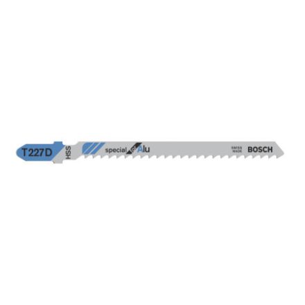 BOSCH Säbelsägeblatt für Aluminium T227D 100/3,0 mm HSS (3 Stück)