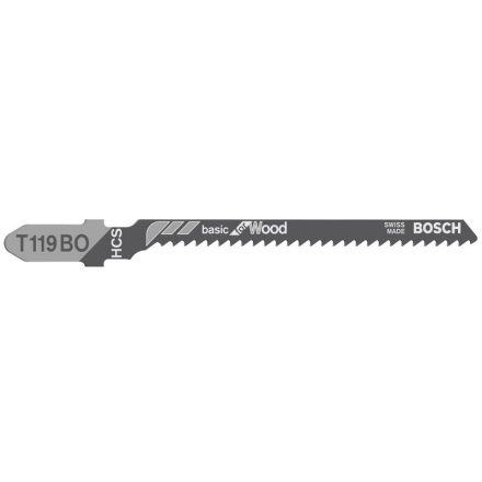 BOSCH Säbelsägeblatt für Holz T 119 BO 83/2,0 mm HCS (3 Stück)