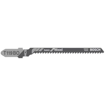 BOSCH Säbelsägeblatt für Holz T 119 BO 83/2,0 mm HCS (3 Stück)