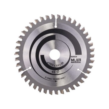 BOSCH Universal-Sägeblatt 150 x 20/16 x 2,0 mm / 42T MultiMaterial HLTCG