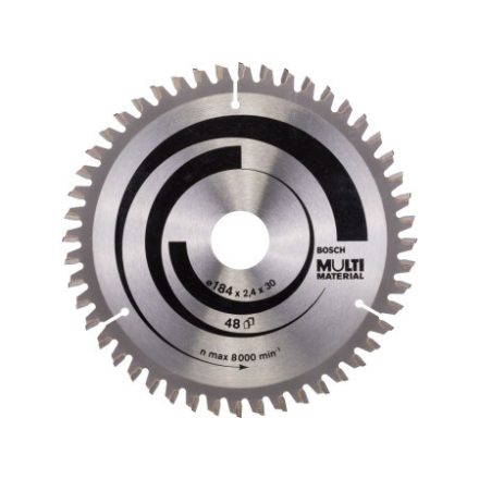 BOSCH Sägeblatt universal 184 x 16 x 2,4 mm / 48T MultiMaterial HLTCG