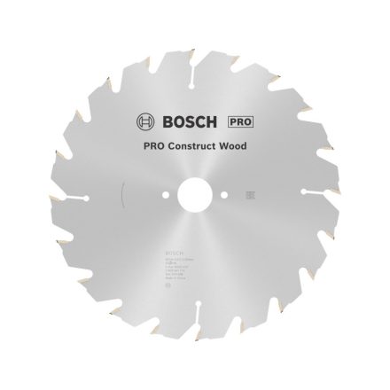 BOSCH PRO Sägeblatt für Holz 250 x 30 x 3,2 mm / 20T Construct Wood