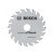 BOSCH Sägeblatt für Holz 85 x 15 x 1,1 mm / 20T Standard für Holz