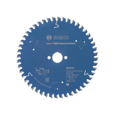BOSCH Sägeblatt für Laminatplatten 160 x 20 x 2,2 mm / 48 Z Expert for High Pressure Laminate