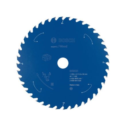 BOSCH Sägeblatt für Holz 254 x 30 x 2,1 mm / 40T Expert for Wood