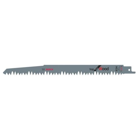 BOSCH Säbelsägeblatt für Holz S 1531 L 240 mm / 5TPI Top für Holz (2 Stück)