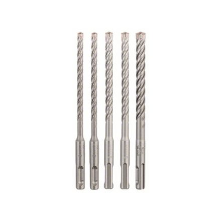 BOSCH 5X Gesteinsbohrer-Set 5-teilig vierschneidig SDS-Plus (6 / 6 / 8 / 8 / 10 x 160 mm)