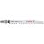 BOSCH EXPERT Stichsägeblatt für Weichholz T 308 B 117/1,2 mm (3 Stück)