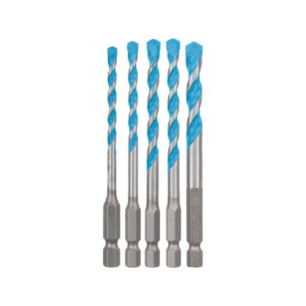 BOSCH EXPERT HEX-9 Universalbohrersatz 5-teilig (4 / 5 / 6 / 6 / 8 mm) 1/4" Bitfassung