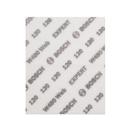 BOSCH EXPERT W480 Schleifnetz waschbar 140 x 115 mm /P120 (2 Stück)