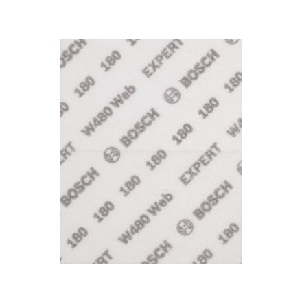 BOSCH EXPERT W480 Schleifnetz waschbar 140 x 115 mm /P180 (2 Stück)