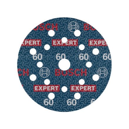 BOSCH EXPERT O780 Klett-Schleifscheibe 125 mm / P60 keramische Körnung (6 Stück)