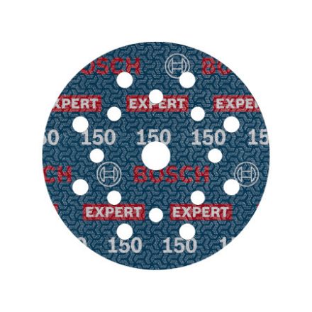 BOSCH EXPERT O780 Folien-Klettschleifscheibe 125 mm / P150 keramische Körner (6 Stück)