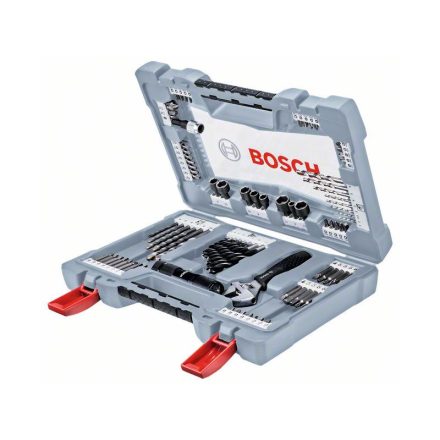 BOSCH Bohrerschaft und Bit-Satz 91-teilig