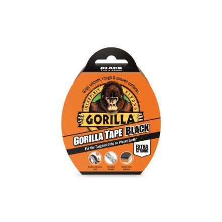 GORILLA Klebeband schwarz extra stark 48 mm x 11 m
