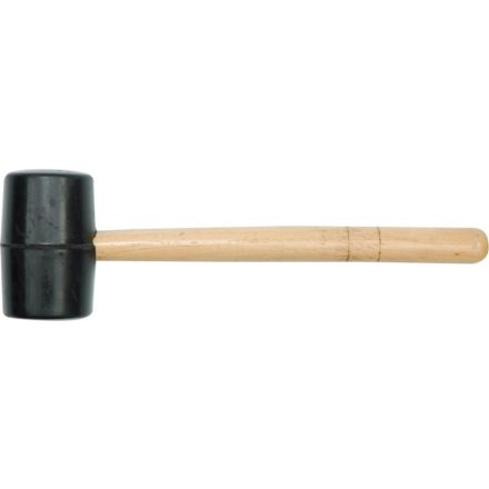 VOREL Gummihammer 230 g Holzstiel 45 mm