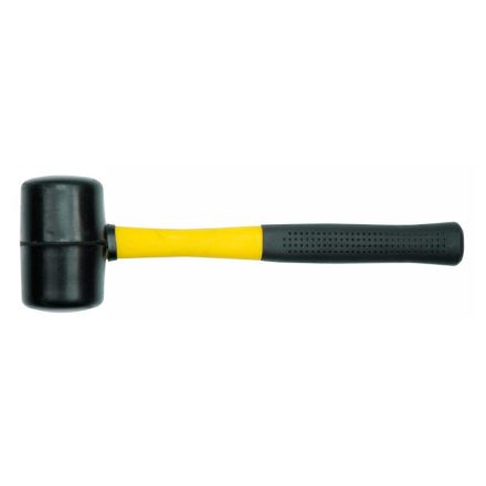 VOREL Gummihammer 700 g Fiberglasstiel 56 mm