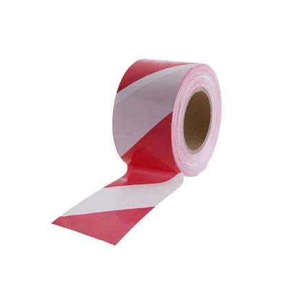 Straßenmarkierungsband, rot-weiß 80 mm x 250 m