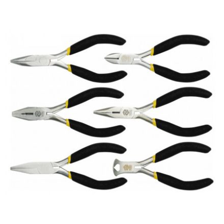 VOREL Mini-Zangen-Set 6-teilig 125 mm