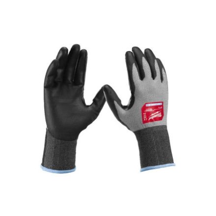 MILWAUKEE Arbeitsschutzhandschuhe schnittfest PU getaucht 2/B - L/9 Hi-Dex