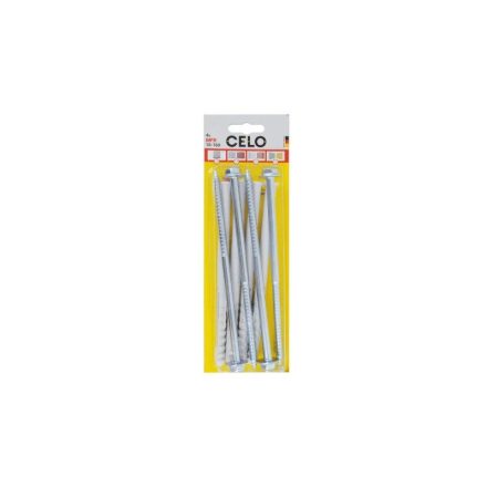 CELO Kunststoffdübel MFR 10-160 SB SSKS (4 Stück)