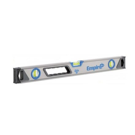 EMPIRE Wasserwaage Aluminium-Gehäuse 600 mm 3 Libellen