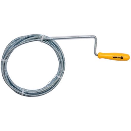 VOREL Rohrreinigungsspirale 3 m/6 mm
