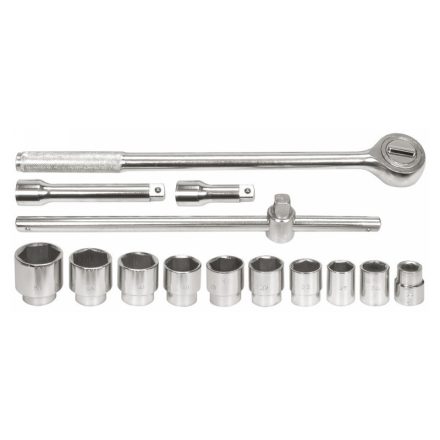 Steckschlüsselsatz 14-teilig 3/4" 22-50 mm