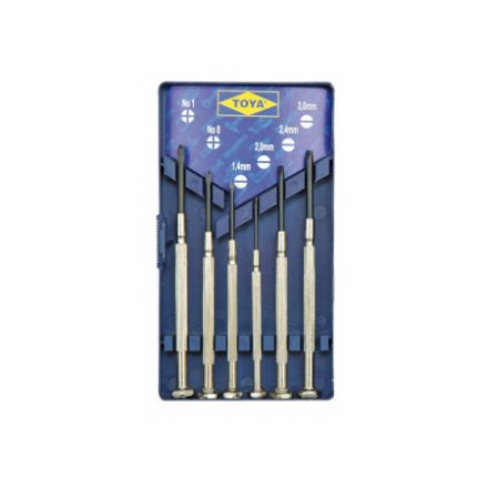 VOREL Präzisions-Schraubendreher-Set 6-teilig