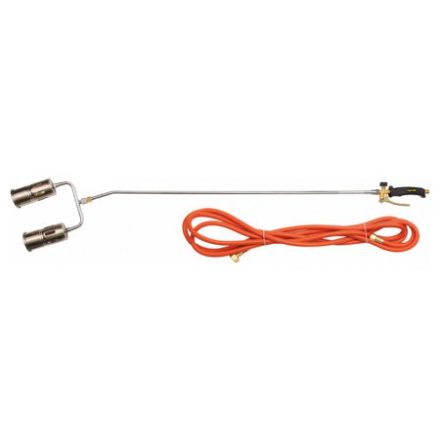 VOREL Gasschneider Doppel 2 x 60 mm + 5 m Schlauch (Flammbrenner)