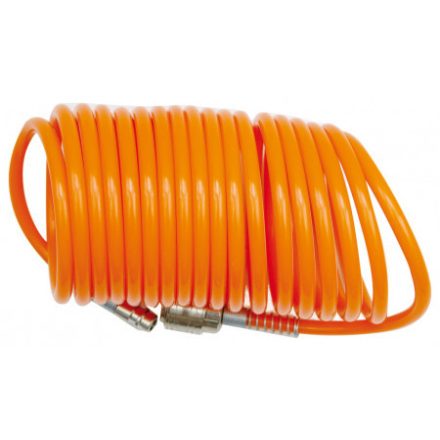 VOREL Pneumatischer Schlauch (Spirale) 8 mm x 10 m PU