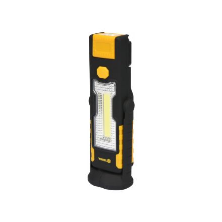 VOREL Batterie-LED-Lampe 3+1W