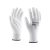 DRAGONFLY/10 getauchte Montagehandschuhe WEISS paarweise verpackt